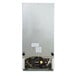 A white Beverage-Air glass door refrigerator with a black power cord.