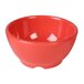 Thunder Group CR5804RD Orange 10 oz. Melamine Soup Bowl, 4 5/8 inch - 12/Case