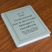 a book on a table
