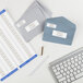 a close-up of several envelopes