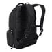 A black Case Logic laptop backpack with shoulder straps.