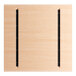 A Lancaster Table & Seating solid wood live edge table top with a bleached oak finish.