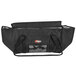 A black Sterno insulated food carrier bag with a zipper and a strap.