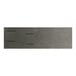 A rectangular solid wood table top with a slate gray finish.