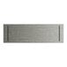 A Lancaster Table & Seating rectangular solid wood table top with a slate gray finish.