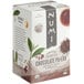 A white box of Numi Organic Chocolate Pu-Erh Tea Bags with text and images.