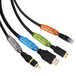 Dotz DCI151M Cord ID Pro System 100 Colored Cord Identifiers, Inserts, and Stickers Set - 100/Pack