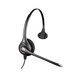 Plantronics HW251N SupraPlus Black Monaural Over-the-Head Wideband Noise-Canceling Headset