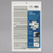 Chartpak 01000 Black Adhesive 1/4 inch Vinyl Helvetica Letters - 610/Pack