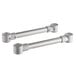 A pair of Regency stainless steel side sink cross braces.