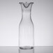 GET BW-1100-CL 34 oz. Customizable Polycarbonate Wine / Juice Decanter with Lid