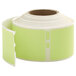 DYMO 30255 LabelWriter 1 1/8 inch x 3 1/2 inch Yellow Address Permanent Self-Adhesive Label Roll - 130/Box