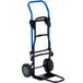 a close-up of a hand truck