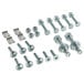 A Regency Hardware kit for traffic doors including screws and bolts.