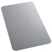 A close-up of a clear ES Robbins vinyl desk pad.