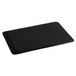 A black ES Robbins anti-fatigue floor mat with holes in it.