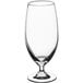 An Acopa stemmed iced tea glass with a clear stem.