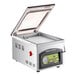 An ARY VacMaster tabletop chamber vacuum packaging machine with the lid open.