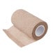 a close up of a roll of toilet paper