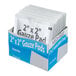 A box of 2 inch by 2 inch sterile gauze pads containing 25 individually wrapped pads.