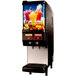 A Cornelius Quest Elite cold beverage dispenser with fruit juice in it.
