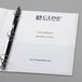 A C-Line clear polypropylene add-on pocket on a white background.