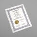 a certificate of training with a gold seal