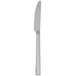 A silver Walco stainless steel dinner knife with a fieldstone finish on a white background.