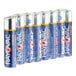 A pack of eight Rayovac Ultra Pro AAA alkaline batteries.