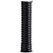 A black Lavex duct hose with a black corrugated tube and a cuff assembly on the end.