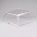 A clear plastic box with clear lids on top over Star Grill Max 75 Series hot dog roller grills.