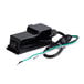 A black Lavex switch box with wires and a cord.