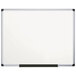 MasterVision BVCMA2707170 48 inch x 72 inch White Magnetic Dry Erase Board with Silver Aluminum Frame