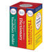 Merriam-Webster 3328 Paperback Everyday Language English Reference Set with Dictionary / Thesaurus / Vocabulary Builder