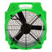 A green B-Air Polar Bear axial fan with black blades.