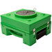 A green B-Air HEPA air scrubber box with a black handle.