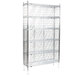 a close-up of a metal rack