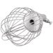 A Hobart wire whip with metal wires and a metal handle.