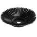 A black circular Minuteman side brush with long bristles.