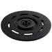 A black Minuteman 7524 pad driver disc with holes in it.