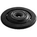 A black rubber Minuteman pad driver with a grey circular attachment.
