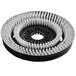 A Minuteman medium-duty circular disc brush with white bristles.