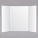Royal Brites 26881 22 inch x 28 inch White Tri-Fold Foam Board with Gridlines