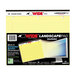 Roaring Spring 95511 11 inch x 9 1/2 inch College Ruled Yellow 20# Landscape Writing Pad
