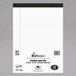 Roaring Spring 24326 USDA Certified Bio Preferred 11 3/4 inch x 8 1/2 inch White Micro-perforated Legal Pad - 12/Pack