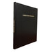 Roaring Spring 77160 11 1/4 inch x 8 3/4 inch Quadrille Ruled Lab Research Notebook with Black Hard Cover