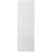 A white paper bag with black stripes.