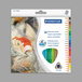Staedtler 1271C24A6 24 Assorted Woodcase Barrel 2.9mm Triangular Watercolor Pencil Set - 24/Set