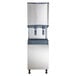a water cooler with two cups