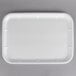 A white rectangular CKF foam school tray.